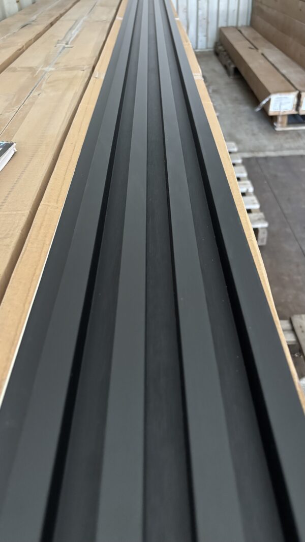 Panel WPC Interior – Negro (10 un)